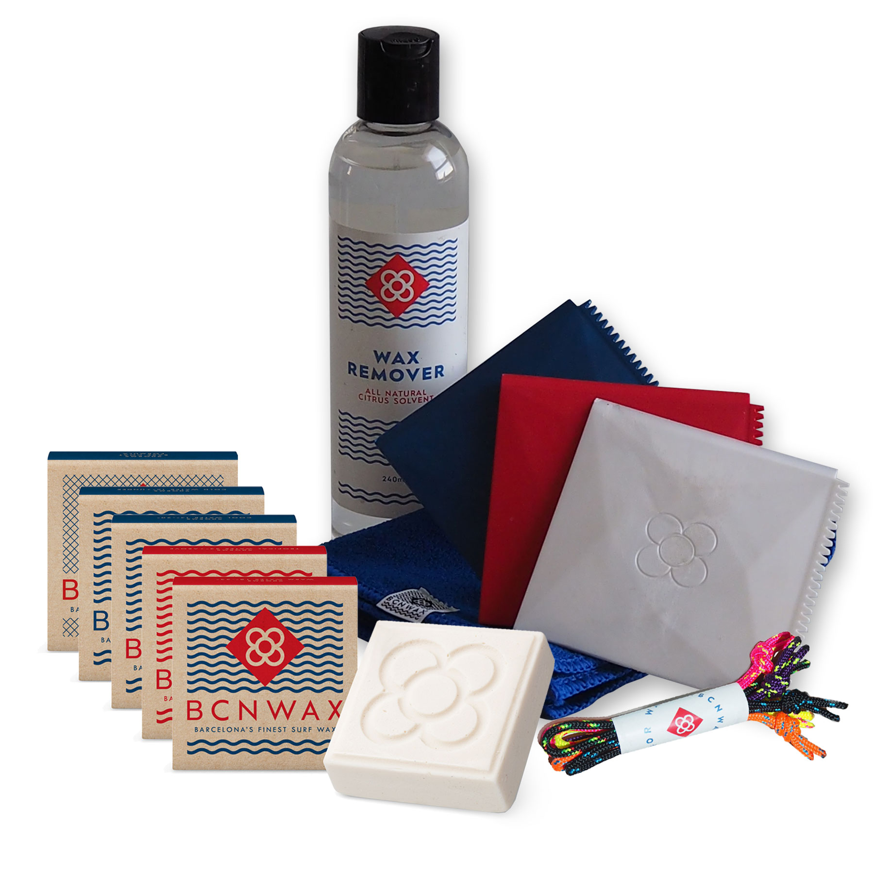 Surf Set BCN Wax – Kit Completo de Parafina y Accesorios