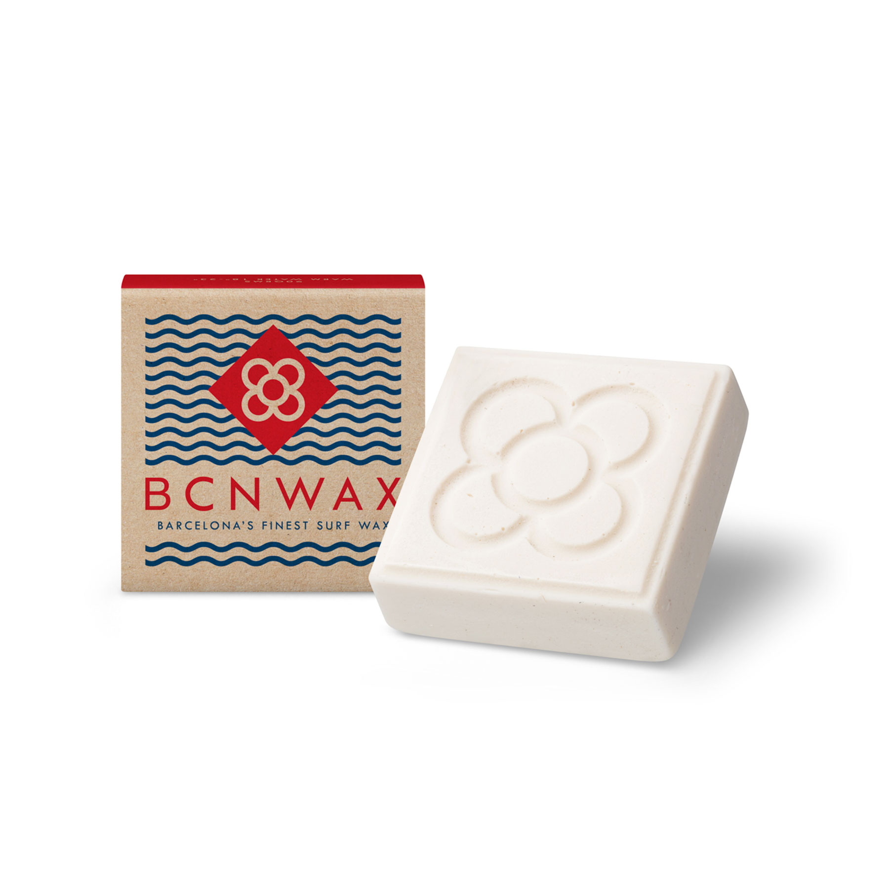 Warm Water Surf Wax BCN Wax – Cera para Agua Cálida (18º – 23º)